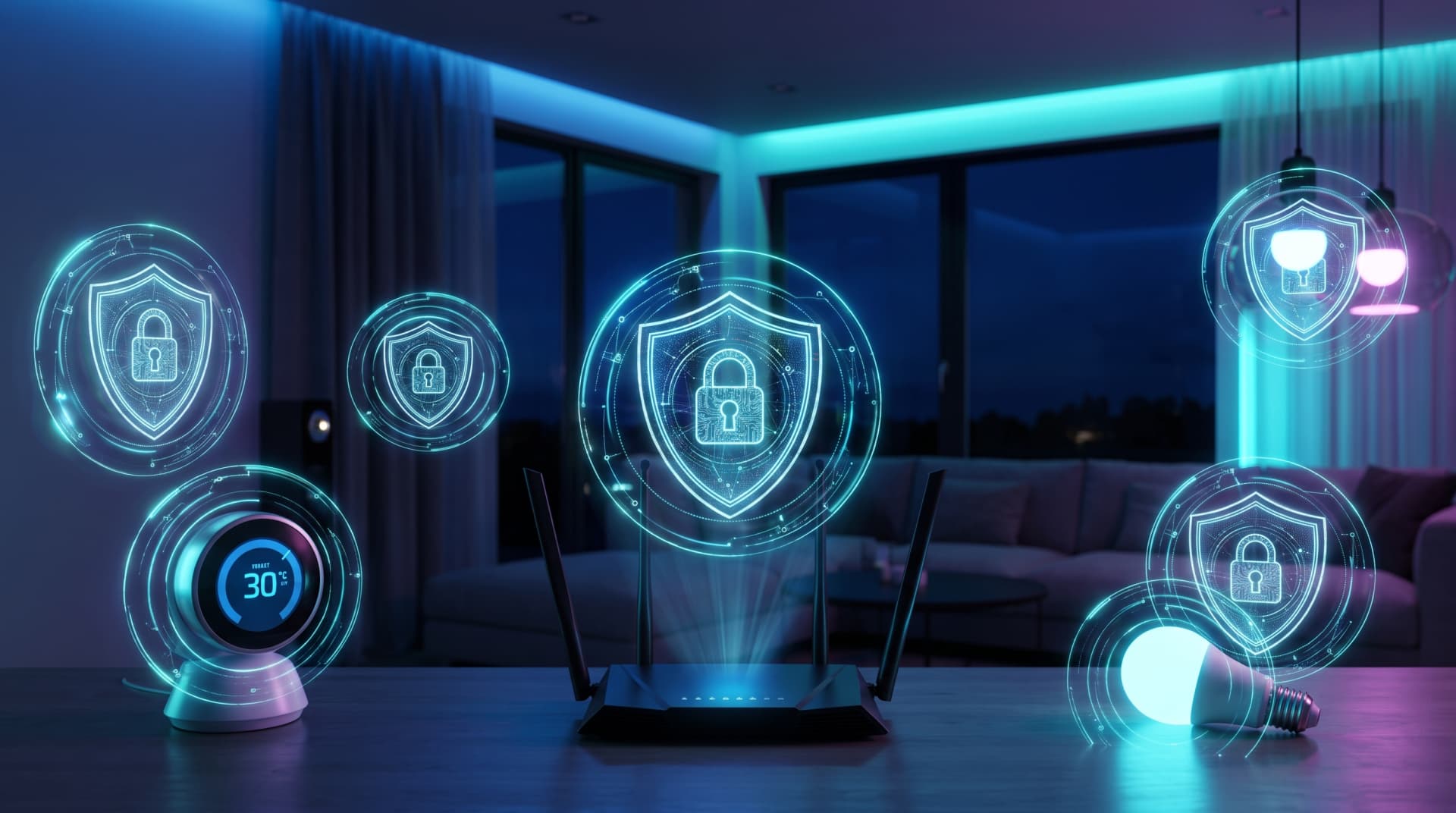 امنیت سایبری در سیستمهای خانه هوشمند و IoT